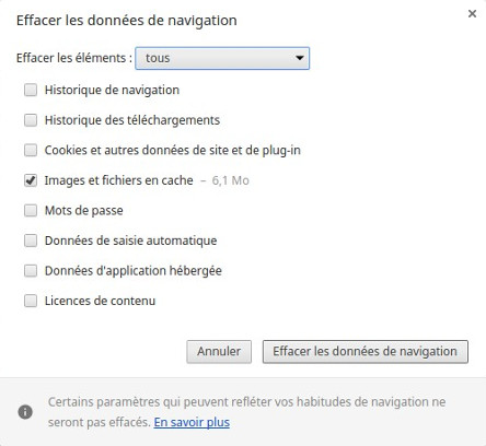 Options d’affichage